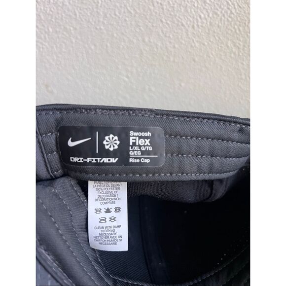 Nike Dri-FIT ADV Rise Structured SwooshFlex Cap L/XL - Picture 6 of 7